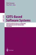 Cotsbased Software Systems Third International Conference Iccbss 2004 Redondo Beach Ca Usa February 14 2004 Proceedings 1st Edition Jeanchristophe Mielnik