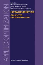 Metaheuristics Computer Decisionmaking 1st Edition Mauricio G C Resende