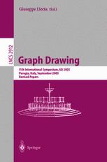 Graph Drawing 11th International Symposium Gd 2003 Perugia Italy September 2124 2003 Revised Papers 1st Edition Matthew Dickerson