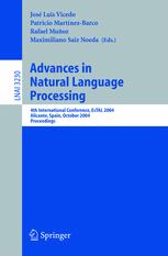 Advances In Natural Language Processing 4th International Conference Estal 2004 Alicante Spain October 2022 2004 Proceedings 1st Edition Arturo Montejo Rez