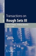Transactions On Rough Sets Iii 1st Edition Zdzisław Pawlak Auth