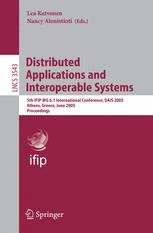 Distributed Applications And Interoperable Systems 5th Ifip Wg 61 International Conference Dais 2005 Athens Greece June 1517 2005 Proceedings 1st Edition Ren Meier