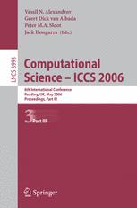 Computational Science Iccs 2006 6th International Conference Reading Uk May 2831 2006 Proceedings Part Iii 1st Edition Yong Xue