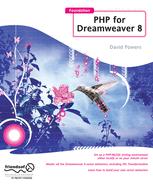 Foundation Php For Dreamweaver 8 1st Edition David Powers Auth