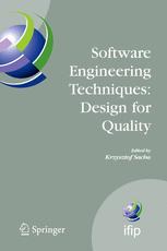 Software Engineering Techniques Design For Quality 1st Edition Leszek A Maciaszek Auth