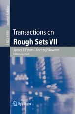 Transactions On Rough Sets Vii Commemorating The Life And Work Of Zdzisaw Pawlak Part Ii 1st Edition Andrzej Czyzewski Auth