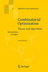 Combinatorial Optimization Theory And Algorithms Bernhard Korte