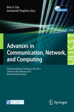 Advances In Communication Network And Computing Third International Conference Cnc 2012 Chennai India February 2425 2012 Revised Selected Papers 1st Edition Deepa Yagain