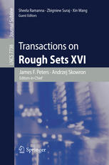 Transactions On Rough Sets Xvi 1st Edition Jerzy W Grzymalabusse Auth