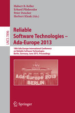 Reliable Software Technologies Adaeurope 2013 18th Adaeurope International Conference On Reliable Software Technologies Berlin Germany June 1014 2013 Proceedings 1st Edition Hctor Prez