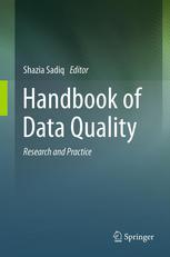Handbook Of Data Quality Research And Practice 1st Edition Shazia Sadiq Auth
