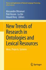 New Trends Of Research In Ontologies And Lexical Resources Ideas Projects Systems 1st Edition Alessandro Oltramari