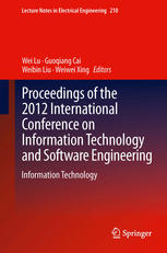 Proceedings Of The 2012 International Conference On Information Technology And Software Engineering Information Technology 1st Edition Yang Hao