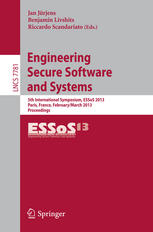 Engineering Secure Software And Systems 5th International Symposium Essos 2013 Paris France February 27 March 1 2013 Proceedings 1st Edition Bastian Braun