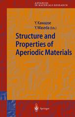 Structure And Properties Of Aperiodic Materials 1st Edition H Tanaka