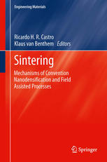 Sintering Mechanisms Of Convention Nanodensification And Field Assisted Processes 1st Edition Ricardo H R Castro Auth