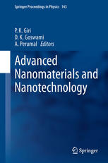 Advanced Nanomaterials And Nanotechnology Proceedings Of The 2nd International Conference On Advanced Nanomaterials And Nanotechnology Dec 810 2011 Guwahati India 1st Edition S Choudhury