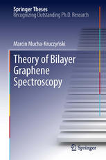 Theory Of Bilayer Graphene Spectroscopy 1st Edition Marcin Muchakruczyński Auth