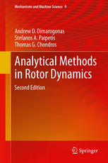 Analytical Methods In Rotor Dynamics Second Edition 1st Edition Andrew D Dimarogonas