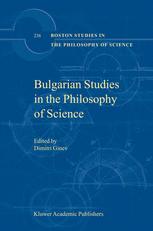 Bulgarian Studies In The Philosophy Of Science 1st Edition Sava Petrov Auth