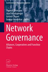 Network Governance Alliances Cooperatives And Franchise Chains 1st Edition Josef Windsperger