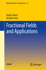 Fractional Fields And Applications 1st Edition Serge Cohen Jacques Istas Auth