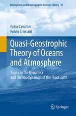 Quasigeostrophic Theory Of Oceans And Atmosphere Topics In The Dynamics And Thermodynamics Of The Fluid Earth 1st Edition Fabio Cavallini