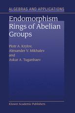Endomorphism Rings Of Abelian Groups 1st Edition Piotr A Krylov