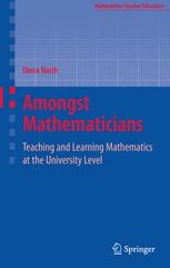 Amongst Mathematicians 1st Edition Elena Nardi Auth