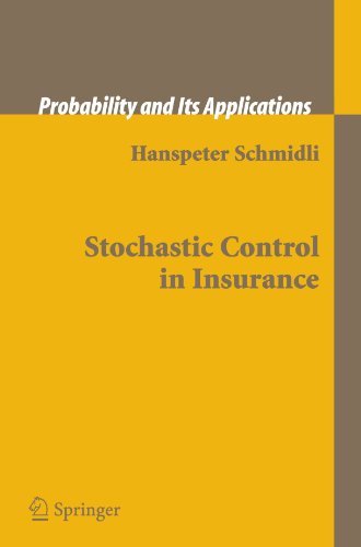 Stochastic Control In Insurance 1st Edition Hanspeter Schmidli Auth