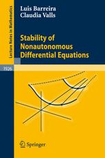 Stability Of Nonautonomous Differential Equations 1st Edition Luis Barreira