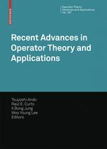 Recent Advances In Operator Theory And Applications 1st Edition Daniel Alpay