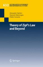 Theory Of Zipfs Law And Beyond 1st Edition Alex Saichev Yannick Malevergne