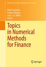 Topics In Numerical Methods For Finance 1st Edition Nicola Brutiliberati