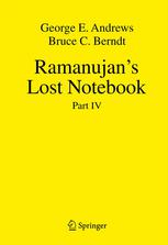 Ramanujans Lost Notebook Part Iv 1st Edition George E Andrews