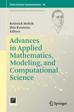 Advances In Applied Mathematics Modeling And Computational Science 1st Edition Roderick V N Melnik