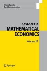 Advances In Mathematical Economics Volume 17 1st Edition C Castaing