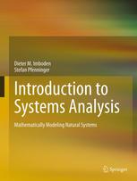 Introduction To Systems Analysis Mathematically Modeling Natural Systems 1st Edition Dieter M Imboden
