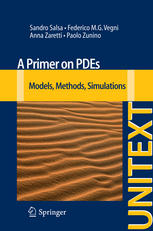 A Primer On Pdes Models Methods Simulations 1st Edition Sandro Salsa