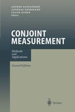 Conjoint Measurement Methods And Applications Anders Gustafsson