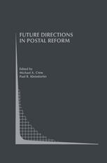 Future Directions In Postal Reform 1st Edition Michael L Wachter