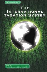 The International Taxation System 1st Edition Andrew Lymer John Hasseldine Auth
