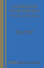 Closedend Fund Pricing Theories And Evidence 1st Edition Seth C Anderson