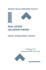 Real Estate Valuation Theory 1st Edition Julian Diaz Iii J Andrew Hansz Auth