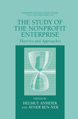 The Study Of The Nonprofit Enterprise Theories And Approaches 1st Edition Avner Benner