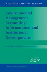 Environmental Management Accounting Informational And Institutional Developments 1st Edition Teun Wolters Auth