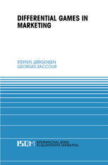 Differential Games In Marketing 1st Edition Steffen Jrgensen