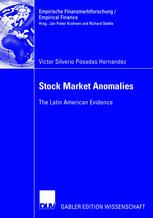 Stock Market Anomalies The Latin American Evidence 1st Edition Victor Silverio Posadas Hernandez Auth