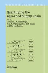 Quantifying The Agrifood Supply Chain 1st Edition Jo Hm Wijnands