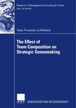 The Effect Of Team Composition On Strategic Sensemaking 1st Edition Tanja Prinzessin Zu Waldeck Auth